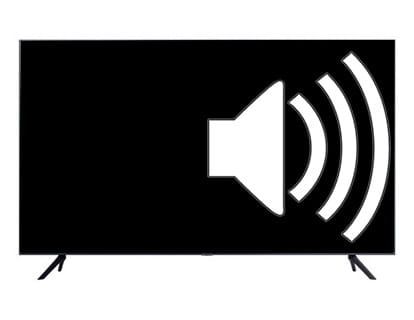 Televisor no tiene imagen pero si tiene sonido